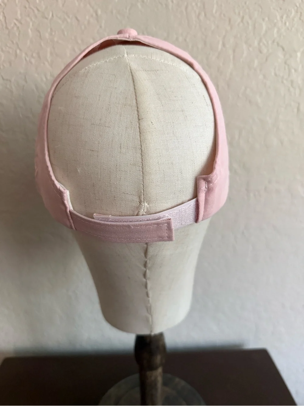 Ponytail Hat - Rose Pink or Light Pink - Velcro Back - Brand New!